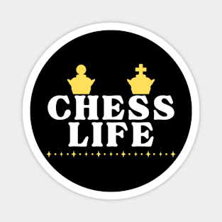 Chess life Magnet